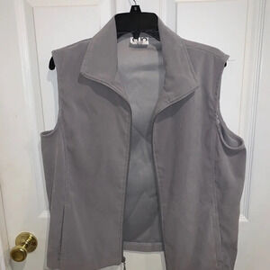 Clio women’s vest /velvety gray sz lg/